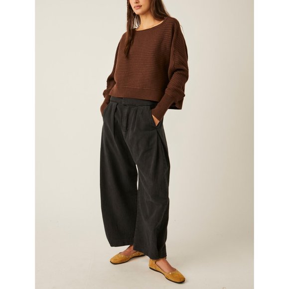 FREE PEOPLE Sublime Pullover / Chocolate Lava - Picture 9 of 11